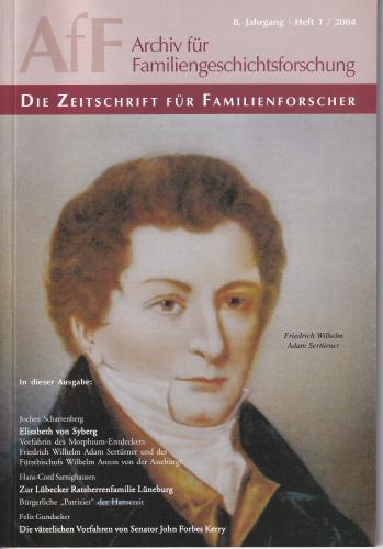 Archiv für Familiengeschichtsforschung - Heft 1 (2004 (8. Jg.)) 