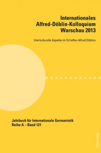 Internationales Alfred-Döblin-Kolloquium Warschau 2013 