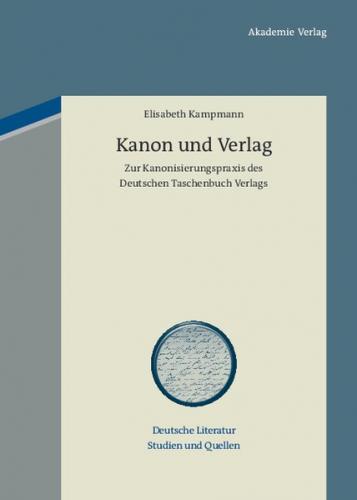 Kanon und Verlag 