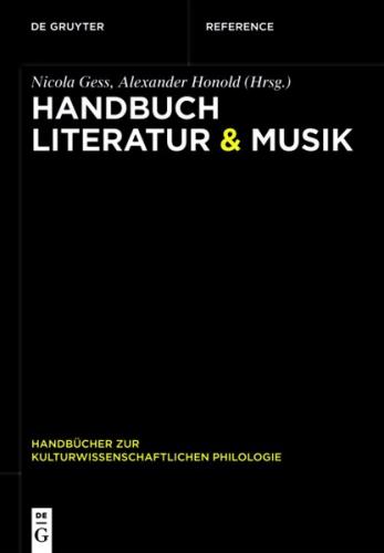Handbuch Literatur & Musik (Ebook - EPUB) 