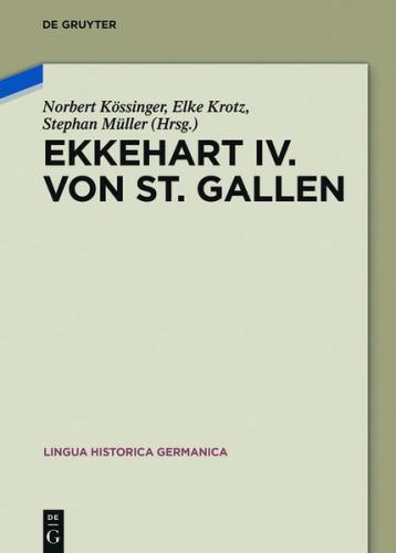 Ekkehart IV. von St. Gallen (Ebook - EPUB) 