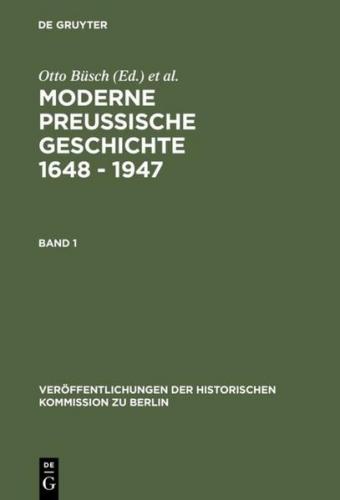 Moderne Preussische Geschichte 1648 - 1947 (Ebook - pdf) 