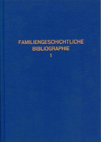 Familiengeschichtliche Bibliographie 