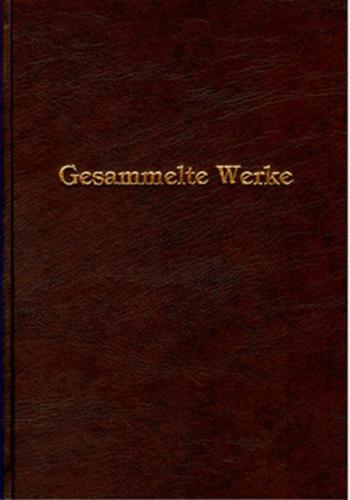 Gesammelte Werke / Gesammelte Werke - Band 1 