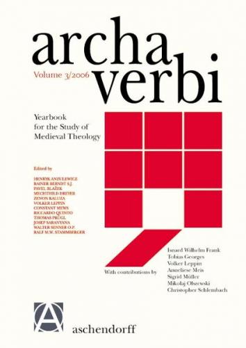 Archa Verbi, Volume 3/2006 (Ebook - pdf) 