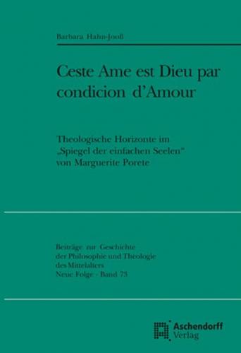"Ceste Ame est Dieu par condicion d'Amour" (Ebook - pdf) 