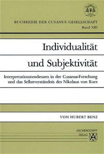 Individualität und Subjektivität (Ebook - pdf) 