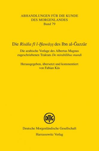 Die "Risala fi l-Hawass" des Ibn al-Gazzar (Ebook - pdf) 