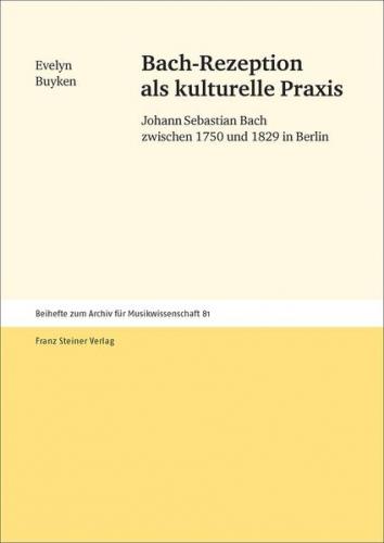 Bach-Rezeption als kulturelle Praxis (Ebook - pdf) 
