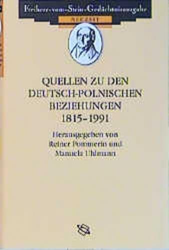 Quellen zu den deutsch-polnischen Beziehungen 1815-1991 