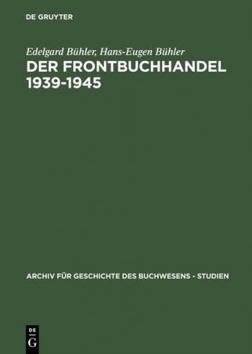 Der Frontbuchhandel 1939-1945 