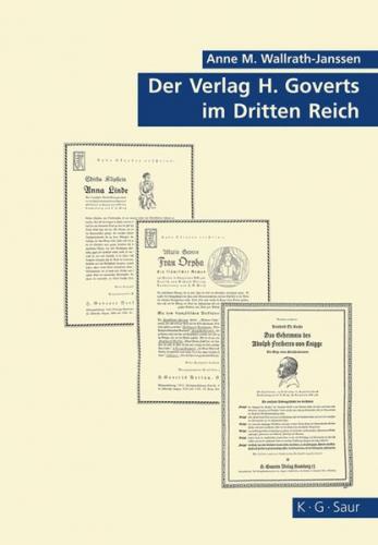 Der Verlag H. Goverts im Dritten Reich 