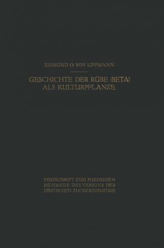 Geschichte der Rübe (Beta) als Kulturpflanze (Ebook - pdf) 