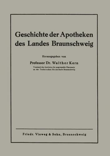 Geschichte der Apotheken des Landes Braunschweig (Ebook - pdf) 