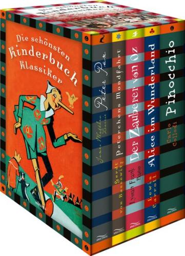 Die schönsten Kinderbuchklassiker - Peter Pan - Peterchens Mondfahrt - Der Zauberer von Oz - Alice im Wunderland - Pinocchio 