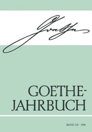 Goethe-Jahrbuch 