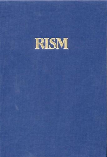 Répertoire International des Sources Musicales (RISM) / Einzeldrucke vor 1800 