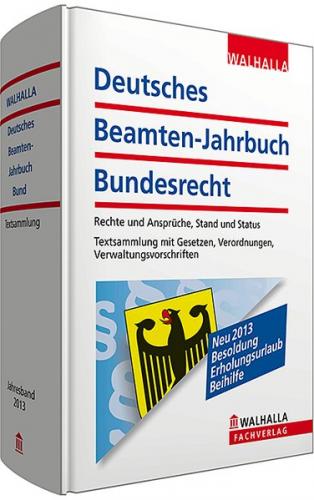 Deutsches Beamten-Jahrbuch Bundesrecht Taschenausgabe 2013 