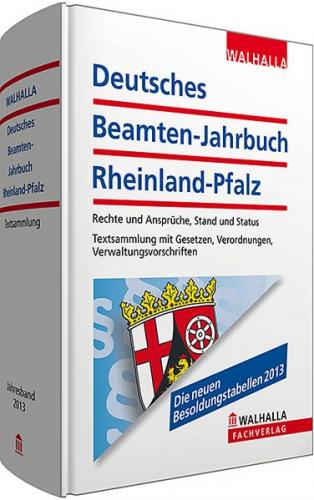 Deutsches Beamten-Jahrbuch Rheinland-Pfalz Taschenausgabe 2013 