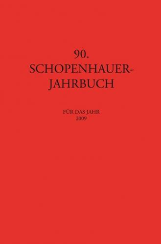 Schoppenhauer - Jahrbuch 