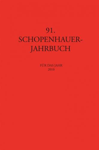 Schopenhauer-Jahrbuch 