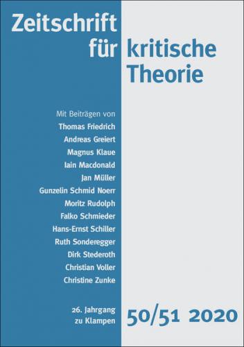 Zeitschrift für kritische Theorie / Zeitschrift für kritische Theorie, Heft 50/51 (Ebook - pdf) 