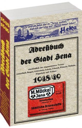Adreßbuch der Stadt Jena 1948/49 
