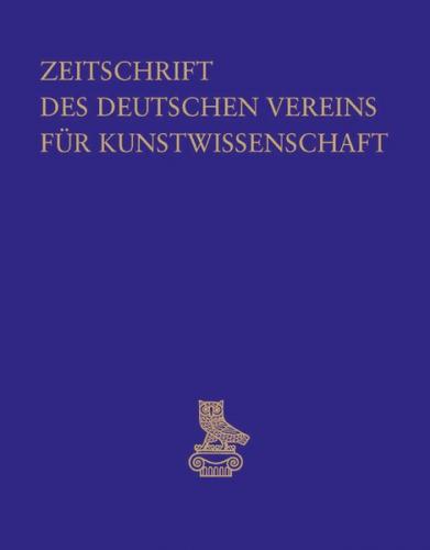Zeitschrift des Deutschen Vereins für Kunstwissenschaft / Beiträge zur frühottonischen Kunst 