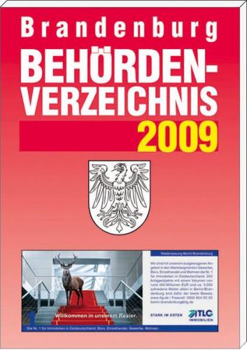 Behördenverzeichnis Brandenburg 2009 
