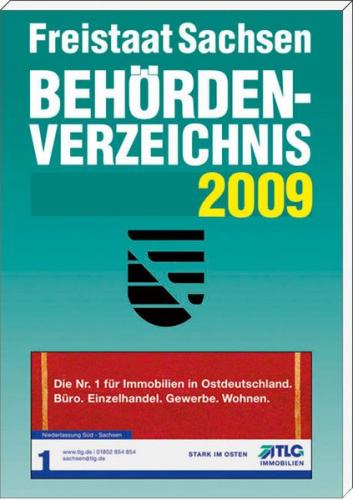 Behördenverzeichnis Freistaat Sachsen 2009 