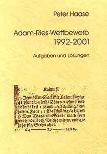 Adam-Ries-Wettbewerb 1992-2001 