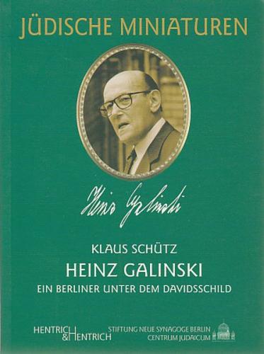 Heinz Galinski (1912-1992) 