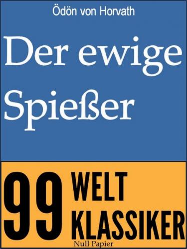 Der ewige Spießer (Ebook - pdf) 