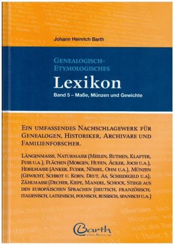 Genealogisch-Etymologisches Lexikon 